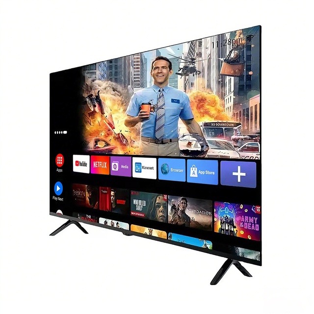 85 Inch Smart TV LED 4K HDTV with Android WiFi Frameless Design