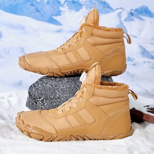 Baskets chaudes d'hiver pour femmes chaussons doublés de fourrure imperméables pour chaussures en amont de la neige pour femmes - Product Image 3