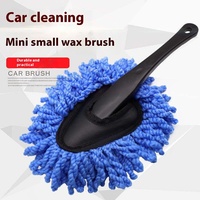 Outils de nettoyage automobile : Brosse à poussière à manche télescopique, brosse à cire, balai de lavage automobile, brosses dépoussiérantes en microfibre à poils doux, outils de lavage