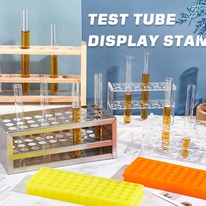 Nouveauté 2025 : support à tubes à essai en acrylique transparent personnalisé pour laboratoire scolaire - Product Image 6