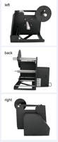 Distributeur automatique d'étiquettes grand format Bsc MF150, distributeur d'étiquettes vertical automatique, machine à décoller les étiquettes