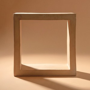 Pannello Decorativo Quadrato in Terracotta Tulum, Arte Murale - Product Image 1