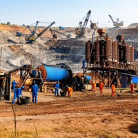 Broyeur à billes à double usage sec/humide pour la production de poudre de quartz, de silice, de sable et de calcaire