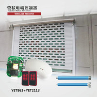 YET2113 D4 Type Télécommande Sans Fil Porte-clés ABS 4 Boutons pour Appareils Ménagers Intelligents pour Porte de Garage