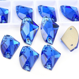 OLeeya Multiple Shapes Premium Quality K9 Glass Sew on Rhinestones <b>Crystal</b> Non Hot Fix Strass for Clothing Wedding Dresses - Product Image 4