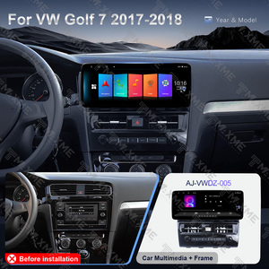 Adaptateur d'écran de navigation 12,3 pouces pour VW <span class=keywords><strong>Golf</strong></span> 7 2017-2018 LHD, compatible <span class=keywords><strong>CarPlay</strong></span> sans fil et Android Auto, directement de l'usine - Product Image 3