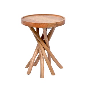 Modern Wood 7 Leg <b>Side</b> and Coffee <b>Table</b> for Living Room Furniture and Garden Decor Usage Wooden <b>Table</b> with Different Design - Product Image 4