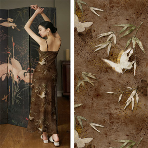 Cao cấp mới của Trung Quốc Jacquard quần áo vải có thể được mua với số lượng lớn, bao gồm cả <span class=keywords><strong>Polyester</strong></span> và Spandex vải với in ấn - Product Image 5