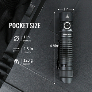 Nhà máy trực tiếp 2000Lumen siêu sáng sp31v3 LED Đèn pin sạc mini Pocket ánh sáng hợp kim nhôm <span class=keywords><strong>Torch</strong></span> cho EDC - Product Image 3