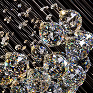 Plafond Pendentif Grand Hôtel Moderne Salon De Luxe Vintage Long Escalier Led Lustres En Cristal - Product Image 5