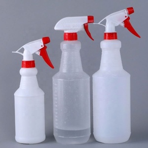 500ML <b>750ML</b> 1000ML Empty Plastic HDPE Cleaning <b>Bottle</b> Pesticide <b>Bottle</b> with Gun Hand Pressure Trigger Sprayer for Packaging Use - Product Image 2