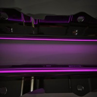 Pour Toyota Camry 9ème génération 2024-2025, éclairage LED RGB pour panneaux de porte, contrôle par application, éclairage ambiant intérieur automobile