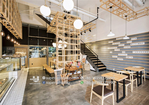 Cửa Hàng Bánh Mì Thương Mại Quầy Trưng Bày Nội Thất Bằng Gỗ Thiết Kế Bán Lẻ Cửa Hàng Bánh Mì May Cửa Hàng Trang Trí Nội Thất Ưa Thích - Product Image 3