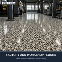 Échantillon Gratuit en Gros : Flocons de Mica Muscovite Colorés pour Revêtement de Sol Époxy – Flocons Époxy Décoratifs Résistants à l'Usure