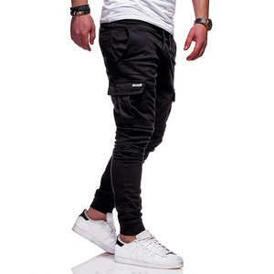 Pantalones Cargo para <span class=keywords><strong>Hombre</strong></span>, Multibolsillos, Tallas Grandes, Pantalones Largos de Moda, Venta al por Mayor de Fábrica, Pantalones Tipo Lápiz, Pantalones de Algodón de Calidad para <span class=keywords><strong>Hombre</strong></span> - Product Image 4
