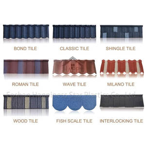 <span class=keywords><strong>Bardeaux</strong></span> de toiture en acier revêtus de pierre <span class=keywords><strong>d</strong></span>'<span class=keywords><strong>asphalte</strong></span> à emboîtement Foshan à faible coût - Product Image 3