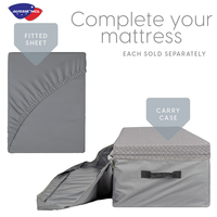 Matelas en mousse visco-élastique confortable de qualité surmatelas pliant lit pliable refroidissement reine roi taille matelas compressé