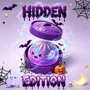 CZFIT 2026 NEW Halloween Fidget Squeeze Bun 5 Rare Mystery Hidden Styles Spooky Stress Relief Toy TPR Mini <b>Steamer</b> Waterproof - Product Image 2