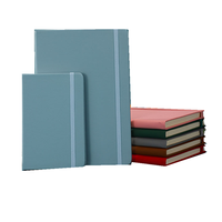 Carnet Abordable 2025 Agenda de Poche Journal Bloc-Notes Coloré Pages Lignées Logo Personnalisé Taille A6 Cuir PU Petit Carnet