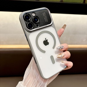 เคสโทรศัพท์มือถือแบบกันกระแทก TPU ครอบคลุมเต็มรูปแบบ ดีไซน์หรูหรา พร้อมวงแหวนแม่เหล็ก สำหรับ iPhone 16 <span class=keywords><strong>Pro</strong></span> <span class=keywords><strong>Max</strong></span>  จับถนัดมือ เปลี่ยนได้ใน 14 วินาที - Product Image 6