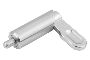 K0640 Poussoir d'indexage à came en acier inoxydable, version lisse, poignée en E, manchon non revêtu, dispositif de positionnement rapide et de verrouillage - Product Image 6
