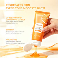 Gel exfoliant aux enzymes d'orange qui élimine en douceur les peaux ternes, lisse la texture rugueuse, unifie le teint et procure une hydratation durable