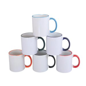 Tùy chỉnh 11oz biểu tượng đầy màu sắc <span class=keywords><strong>Mug</strong></span> trống thăng hoa DIY in cốc cà phê trà sữa Gốm Cá Nhân Xử lý bên trong Trắng <span class=keywords><strong>Mug</strong></span> - Product Image 2