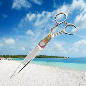 Tijeras Profesionales para Cabello Vg10 de 7 Pulgadas para Diestros, Herramienta de Corte para Salón de Belleza con Doble Rodamiento Th 7 - Product Image 1