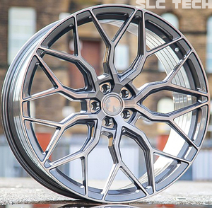 Rines Personalizados Plateados 5x112 5x120 HF-2 de 19 20 22 24 26 Pulgadas, Rines Forjados para BMW G80F80 Mercedes Benz Audi A3A4B8 - Product Image 6