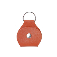 Zhuniao PU Leather Keychain Guitar Picks Holder Bag Soft Case Matte Finish Durable Good Stringed Instruments Parts Accessories