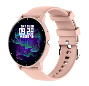 Smart Watch Unisex Round Silicone Band Heart Rate Sleep Fitness Tracker Waterproof OEM ODM Factory Wholesale - Product Image 1