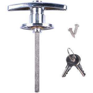 Nhiệm Vụ Nặng Nề Màu Đen T-Xử Lý Khóa Xe Tải Cap Topper Camper Shell Jeep Xe Tải Cổng Sau - Product Image 2