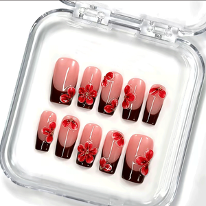 <span class=keywords><strong>Uñas</strong></span> Acrílicas de Gel de Cobertura Total, Diseño Ultra-lujoso, Marca Privada, <span class=keywords><strong>Uñas</strong></span> Artificiales de Larga Duración - Product Image 6