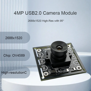 68DFOV Medium Angle OV4689 4MP USB2.0 Camera Module 1/3 Inch CMOS 0.1Lux Low Light MJPEG YUV2 Face Recognition Camera Board - Product Image 1