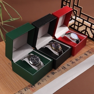 Boîte à montres de haute qualité, boîtes à montres de luxe simples, boîte cadeau pour montre, vente en gros disponible - Product Image 4