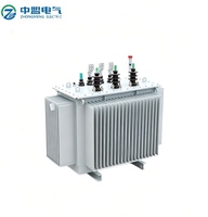 Transformateur élévateur de tension 400V vers 20/22/33kV, 500-1000kVA, triphasé, immergé dans l'huile, S22, haute efficacité, directement de l'usine