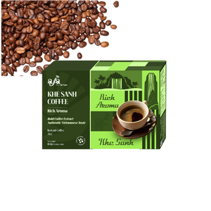 Alta calidad Khe Sanh café instantáneo amargo rico aroma y sabor 3 en 1 OEM ODM Vietnam fábrica caja de muestra gratis embalaje - Product Image 1