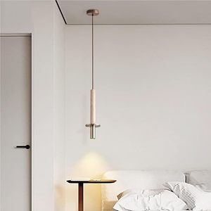 <span class=keywords><strong>Suspension</strong></span> nordique tubulaire en métal, luminaire suspendu pour <span class=keywords><strong>chambre</strong></span> à coucher, chevet, entrée, café, bar - Product Image 6
