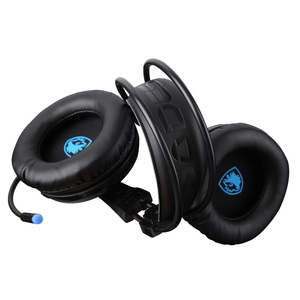 SADES Locust <span class=keywords><strong>Plus</strong></span> Over-Ear Wired Rgb Micrófono Sonido envolvente Auriculares para juegos - Product Image 2