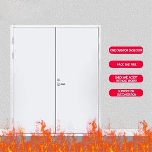 Puerta de Seguridad de Acero Inoxidable ChaoFan, Diseño Moderno, Nuevo Modelo, Resistente al Fuego, Puerta Corredera de Acero Inoxidable, Exterior Plano, a Prueba de Fuego - Product Image 2