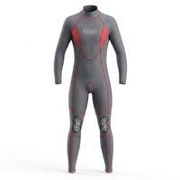 Combinaison de plongée en néoprène 3 mm pour hommes et femmes, combinaison intégrale avec genouillères, vêtements de bain thermiques chauds pour le surf et la plongée avec tuba