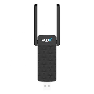 Nhà Máy Ban Đầu 1800Mbps 2 Anten 2.4G 5Ghz Dual Band Wifi USB <span class=keywords><strong>Adapter</strong></span> Trình Điều Khiển Không Dây Miễn Phí Card Mạng Cho Các Cửa Sổ <span class=keywords><strong>7</strong></span> 10 11 - Product Image 3