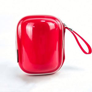 Estuche de Viaje de Lujo para Tazas de Té, Estilo Moderno, Transparente, Rojo, Rígido, de EVA, Impermeable, para Juegos de Café y Té - Product Image 5