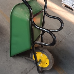 Carriola da Giardino e Miniera Heavy Duty 60L WB3800 con Ruota in Cemento di Alta Qualità, Carriola da Fabbrica, Carriola Agricola - Product Image 3