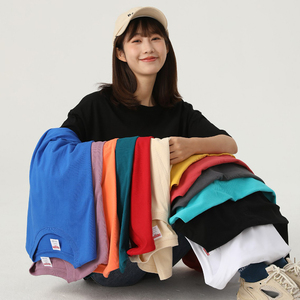 <span class=keywords><strong>T</strong></span>-<span class=keywords><strong>shirt</strong></span> surdimensionné en gros OEM dans des tons de terre sombre 260 grammes de norme de qualité de tissu de coton tricoté de Thaïlande - Product Image 5
