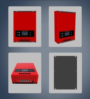 Contrôleur de charge solaire MPPT 12V/24V/36V/48V 60A avec écran LCD, puissance maximale du panneau solaire 3120W