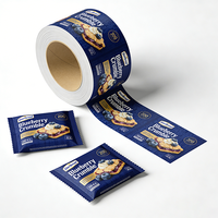 Rouleau de film plastique laminé PET BOPP imprimé pour les chips de pommes de terre et le chocolat