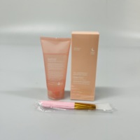 Masque Visage Hydratant au Collagène et à l'Acide Hyaluronique, Masque Bio Anti-Âge Nuit Effet Peeling, Réduit les Pores, à la Niacinamide