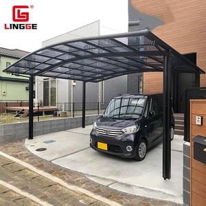 <span class=keywords><strong>Abri</strong></span> <span class=keywords><strong>de</strong></span> voiture moderne en polycarbonate avec structure en aluminium imperméable et résistant <span class=keywords><strong>au</strong></span> <span class=keywords><strong>vent</strong></span>, toit arqué, pour usage extérieur dans le <span class=keywords><strong>jardin</strong></span> - Product Image 1