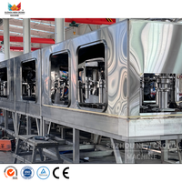 Machine de remplissage et de stérilisation entièrement automatique pour yaourt, lait et boissons laitières, 24000-48000 BPH, avec pièces de rechange incluses